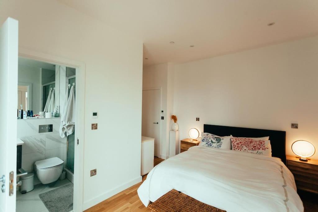 3 Bedroom Penthouse With Terrace And Skyline In Battersea Лондон Екстер'єр фото